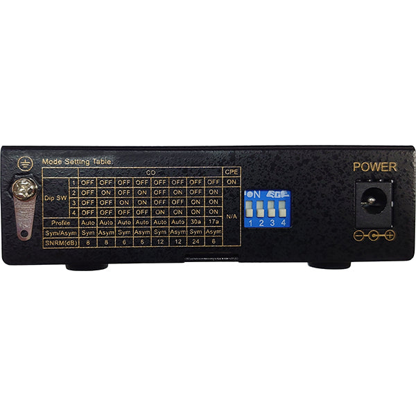 GigaPort VDSL2 Ethernet Extender Kit (320Mbps) with PoE Remote Unit - NV-320SEKIT