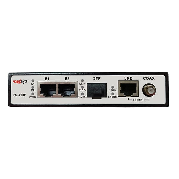 Low-Cost Long Reach Ethernet Over Coax/UTP Extender Kit (200 Mbps) - NL-230FKIT