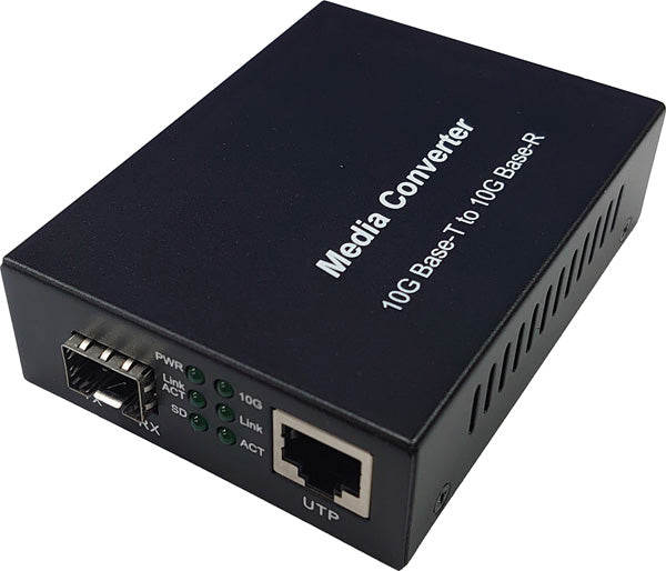 10G Single Mode Fiber Media Converter Kit - Complete Fiber Solution for 20km Single Strand Links (NM-2100GSKIT)
