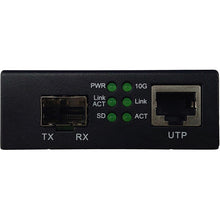 10GBase-T to SFP+ Media Converter - Up to 10G Copper-to-Fiber Conversion (NM-2100G)