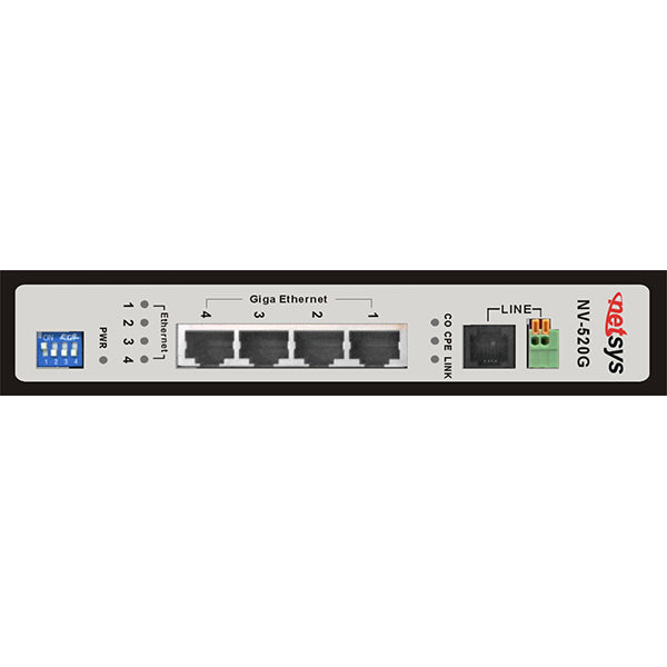 GigaPort Industrial Grade VDSL2 Ethernet Bridge Modem (320Mbps) - NV-520G