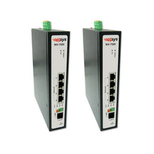 Managed Industrial Grade VDSL2 Ethernet Extender Kit (2 Units Included) - Extend LAN up to 3.3km / 2 mi Over Existing Copper Wiring (NV-700IKIT)