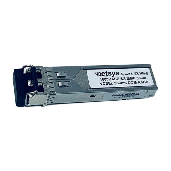 1.25Gbps SFP, Duplex LC, 850nm, 550m, Multimode - NS-GLC-SX-MM-D