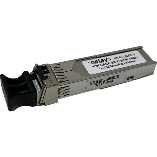 1.25Gbps SFP BIDI, Simplex LC, 1550nm/1310nm, 550m, Multimode - NS-GLC-BXM-D
