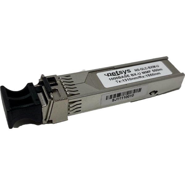 1.25Gbps SFP BIDI, Simplex LC, 1310nm/1550nm, 550m, Multimode - NS-GLC-BXM-U