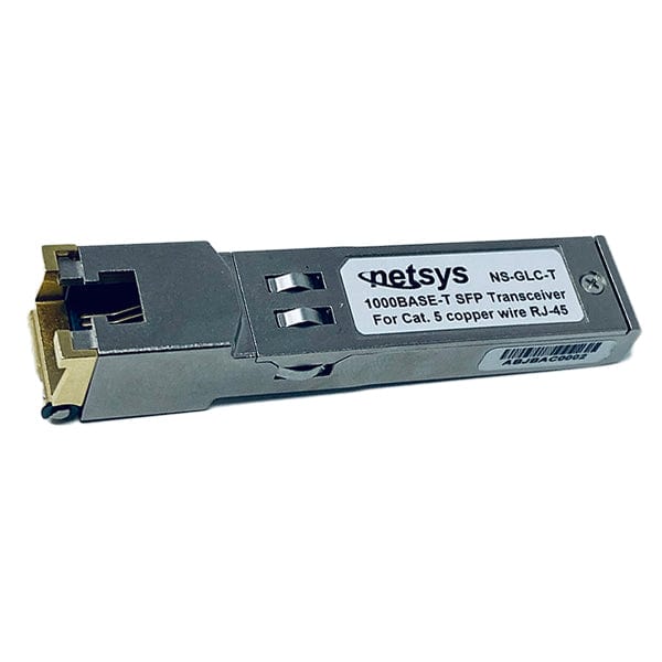 1000Base-T Ethernet, SerDes SFP, RJ-45, 100m, Network Grade Copper - NS-GLC-T