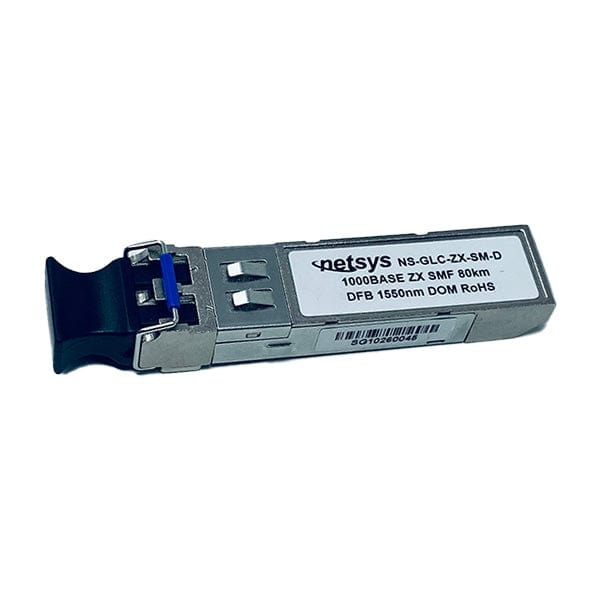 1.25Gbps SFP, Duplex LC, 1550nm, 80km, Single Mode - NS-GLC-ZX-SM-D