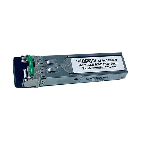 1.25Gbps SFP BIDI, Simplex LC, 1550nm/1310nm, 20km, Single Mode - NS-GLC-BX20-D