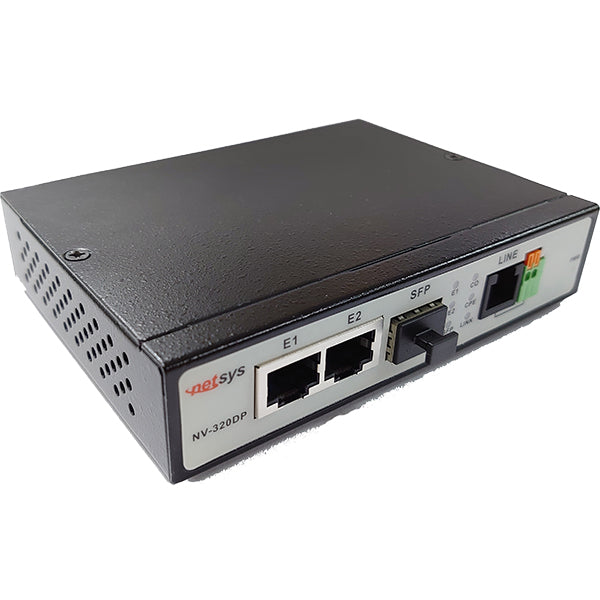 VDSL2 GigaPort Ethernet Extender & Media Converter Kit - NV-320DPKIT
