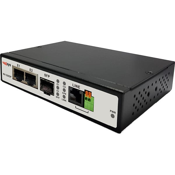 VDSL2 GigaPort Ethernet Bridge Modem and Media Converter (320Mbps) - NV-320DP