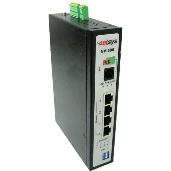 Industrial Grade VDSL2 Ethernet Bridge - NV-500I - {product_type] - Ethernet Extender - www.netsys-direct.com