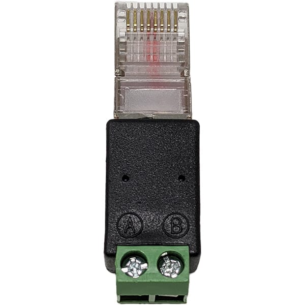 RJ-45 to 2-Pin Terminal Block Adapter (RJ45-2P)